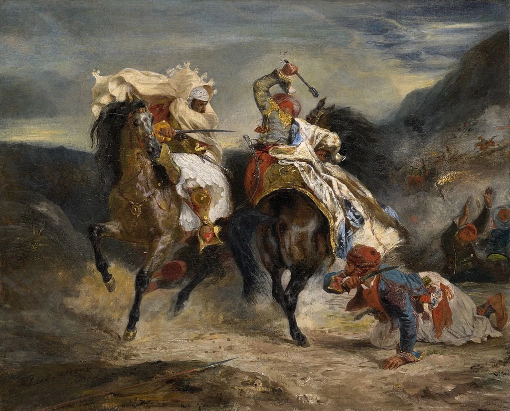 Lotta di Giaour e Hassan - Art Institute of Chicago